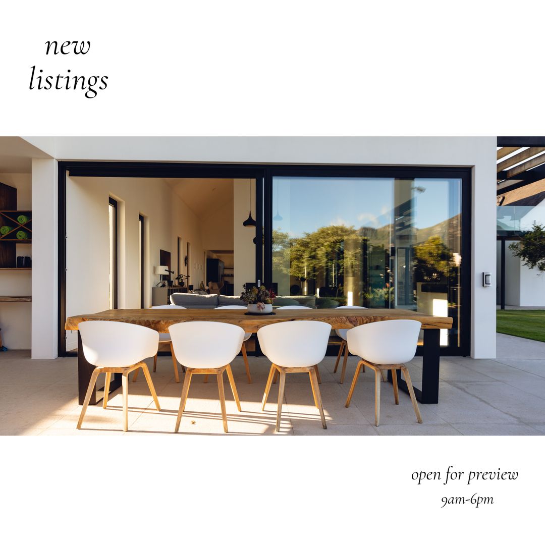 Modern Open Dining Space in Contemporary Home