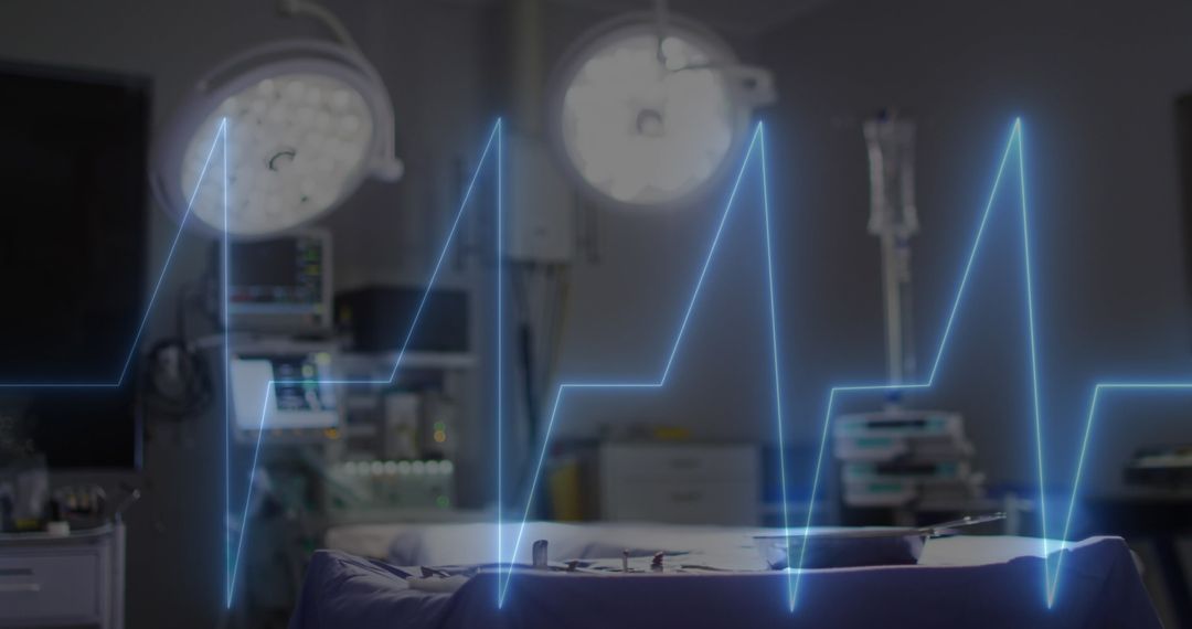 Cardiograph Overlay in Modern Operating Room