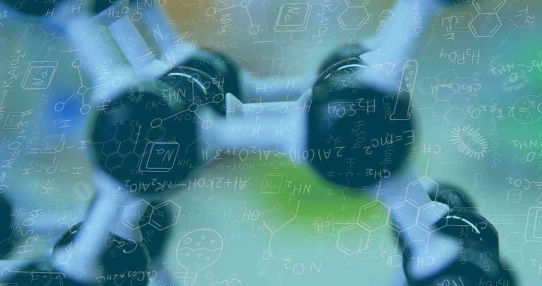 Scientific Visualization with Mathematical Equations Overlay