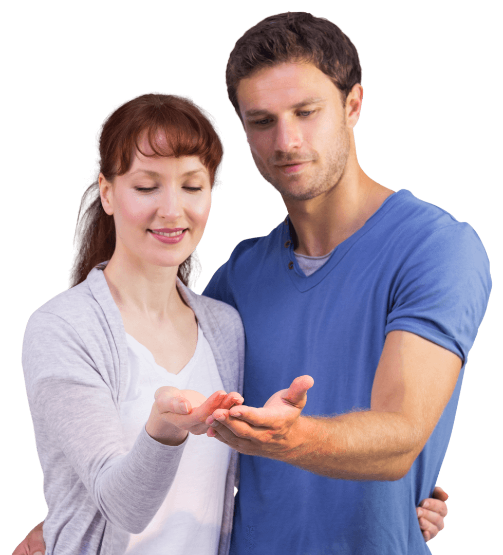 Couple Sharing Unity Transparent Friendliness - Download Free Stock Images Pikwizard.com