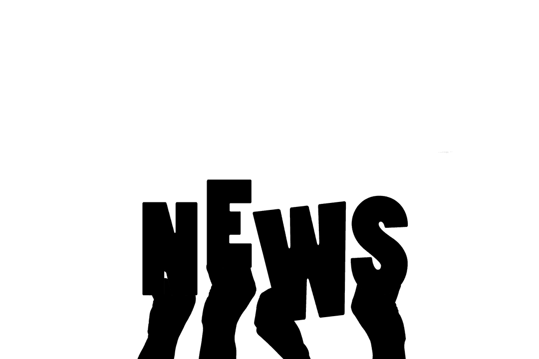 Transparent Hands Holding News Text Illustration PNG