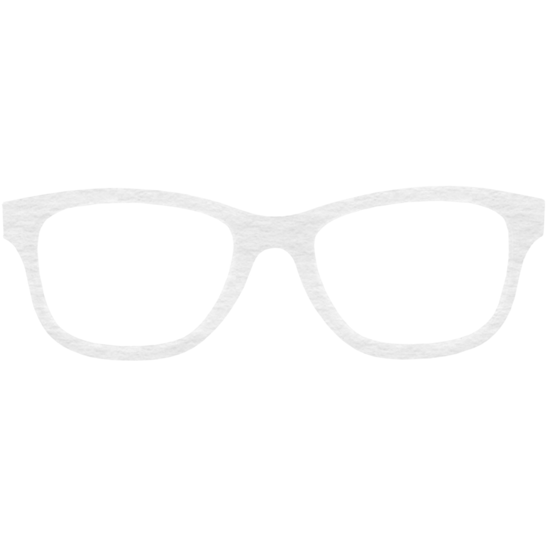 White Glasses Frame Isolated on Transparent Background Vector Illustration - Download Free Stock Images Pikwizard.com