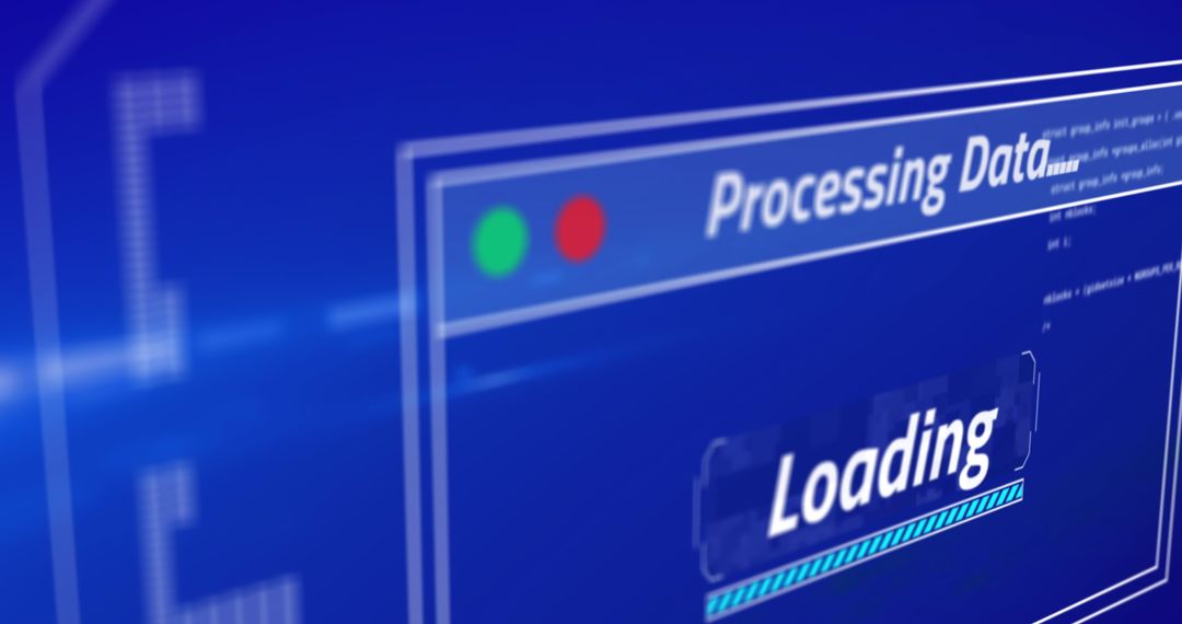 high-tech digital data processing concept with futuristic interface - Free Images, Stock Photos and Pictures on Pikwizard.com
