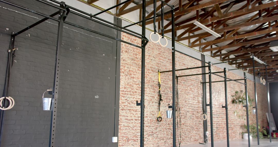 Fitness Studio Empty Extension Olympic Rings Pull-up Structure