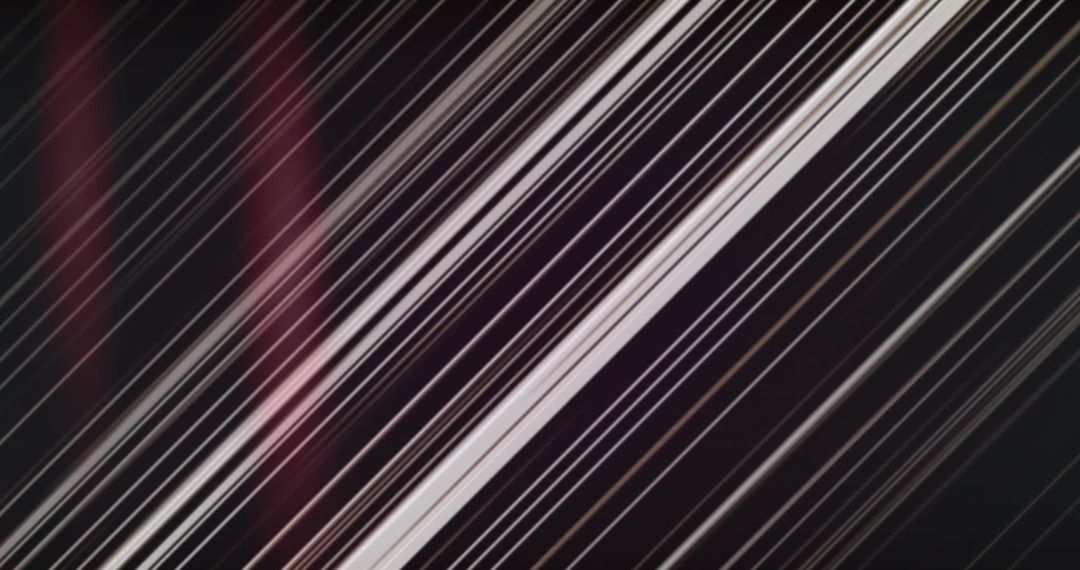 Abstract Diagonal Light Streaks in Motion