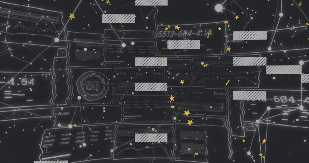 Futuristic Data Network with Nodes and Virtual Interface