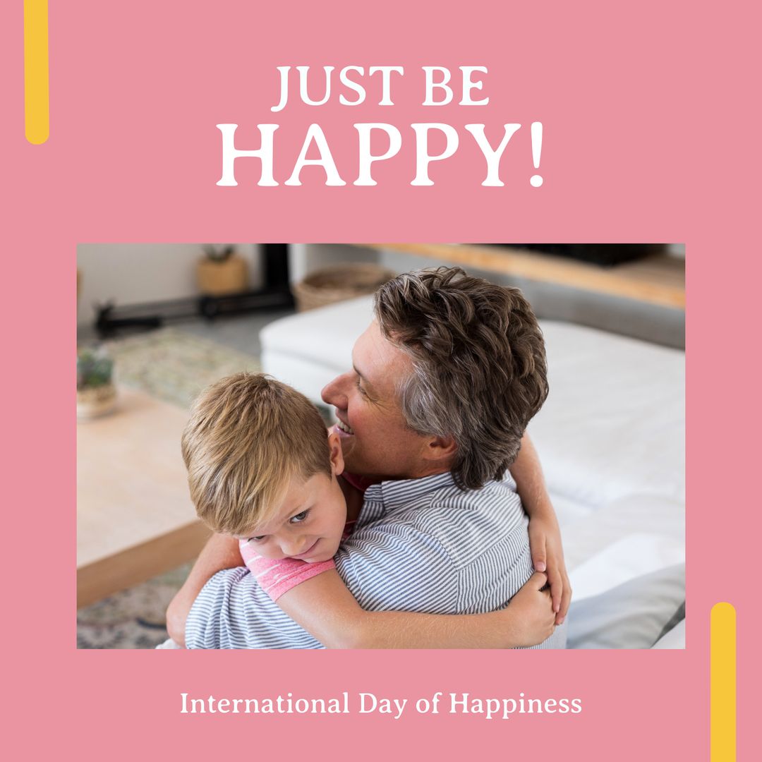 Father and Son Bonding on International Day of Happiness