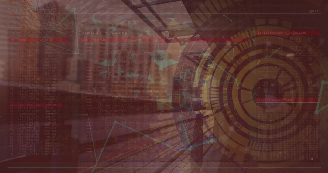 Cyber Network Interface with Cityscape Integration