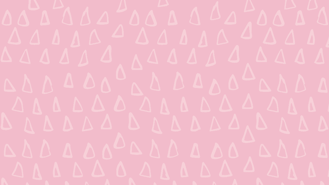 Abstract Pink Geometric Pattern on Transparent Background