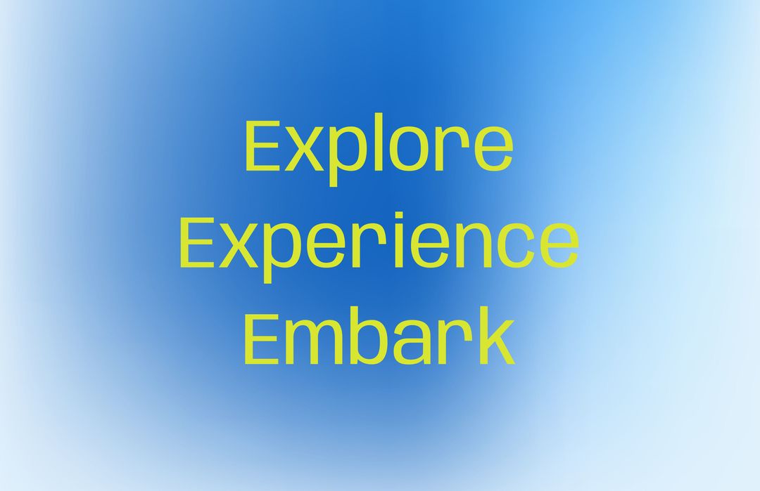Explore Experience Embark Adventure Travel Inspiration Text - Download Free Stock Templates Pikwizard.com