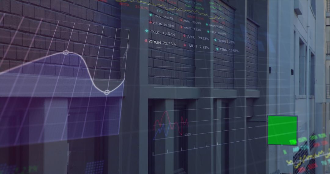 Digital Global Finance Data Interface Concept