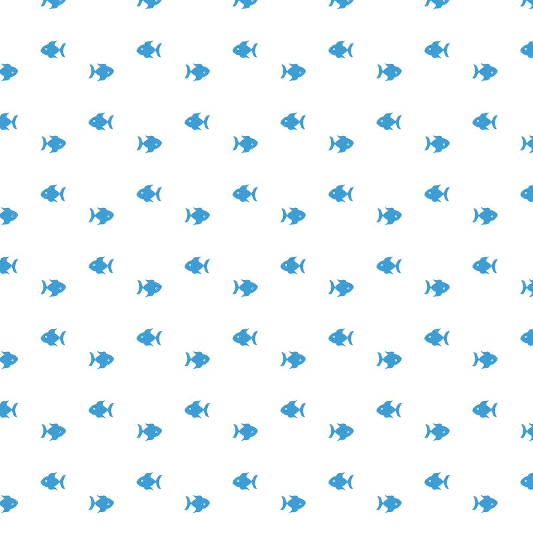 Blue Fish Pattern on Transparent Background with Repeating Design - Download Free Stock Images Pikwizard.com