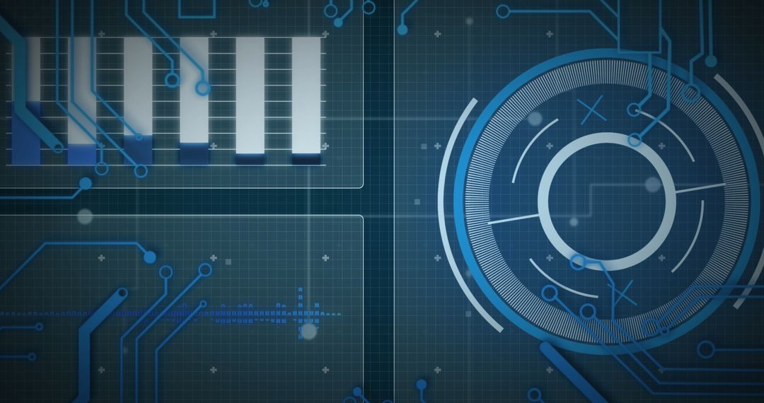 Digital interface and data processing concept art