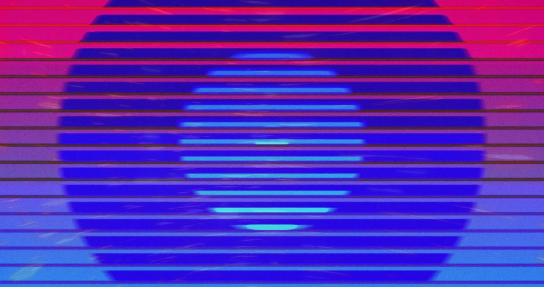 Vibrant Abstract Movement on Striped Background