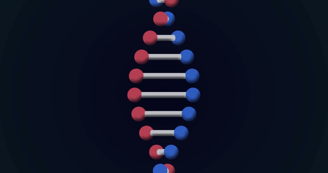 3D DNA Strand with Network Digital Design