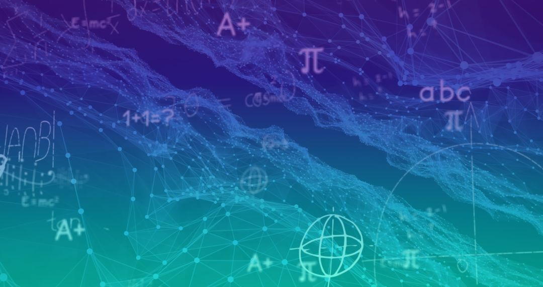 Abstract Digital Connections with Mathematical Formulas