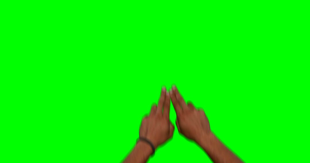 Pair of Hands Pointing Upwards on Green Screen Background - Free Images, Stock Photos and Pictures on Pikwizard.com