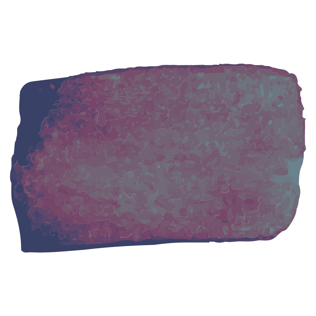 Creative Geometric Paint Smudge with Transparent Edge