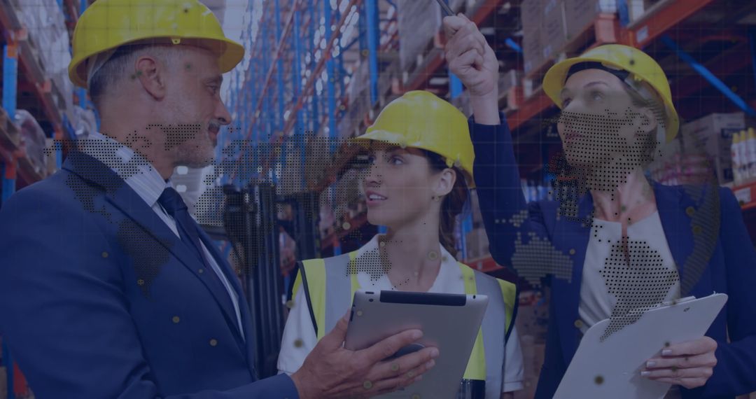 Warehouse Team Planning with Digital Overlay Technology