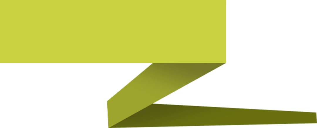 Abstract Green Shape on Transparent Background Design