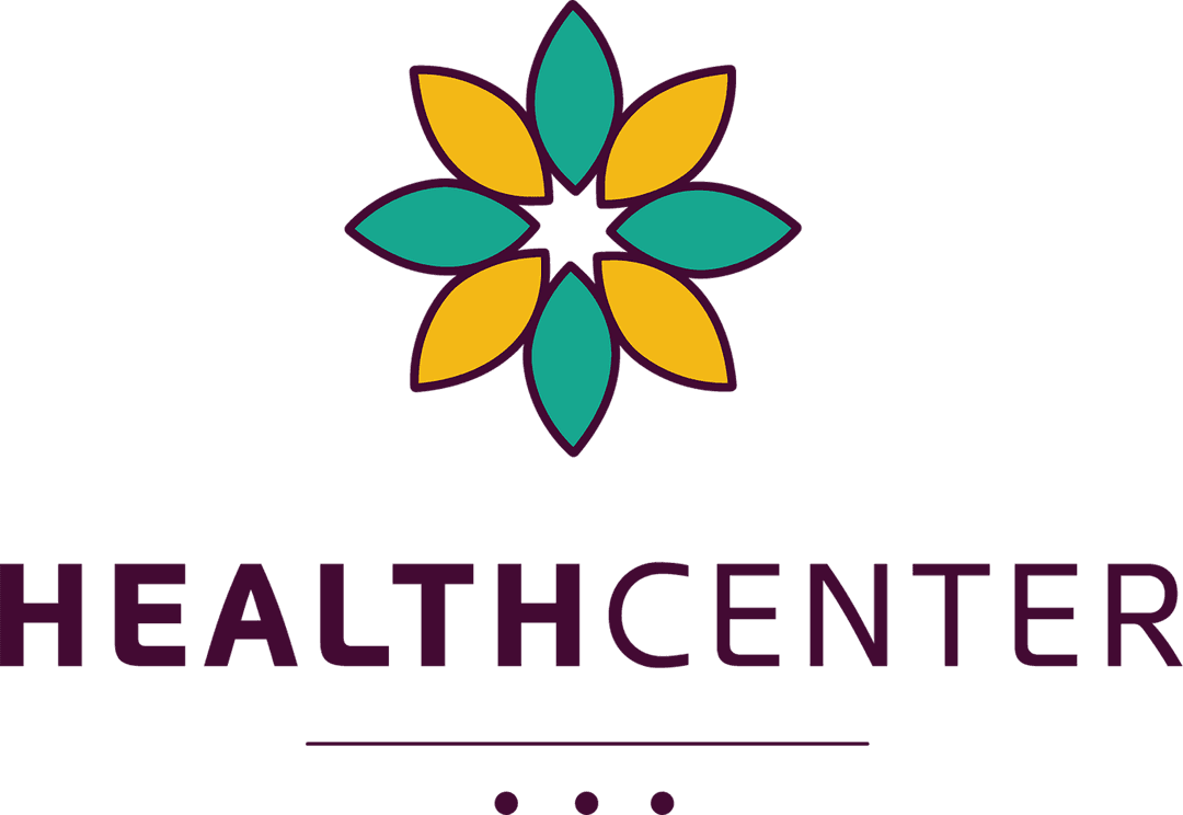 Transparent Floral Logo for Health Center with Modern Typography