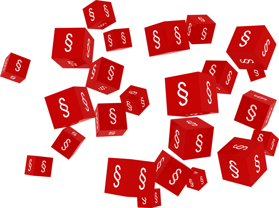 Transparent Red Blocks with Section Symbols Concept - Download Free Stock Images Pikwizard.com