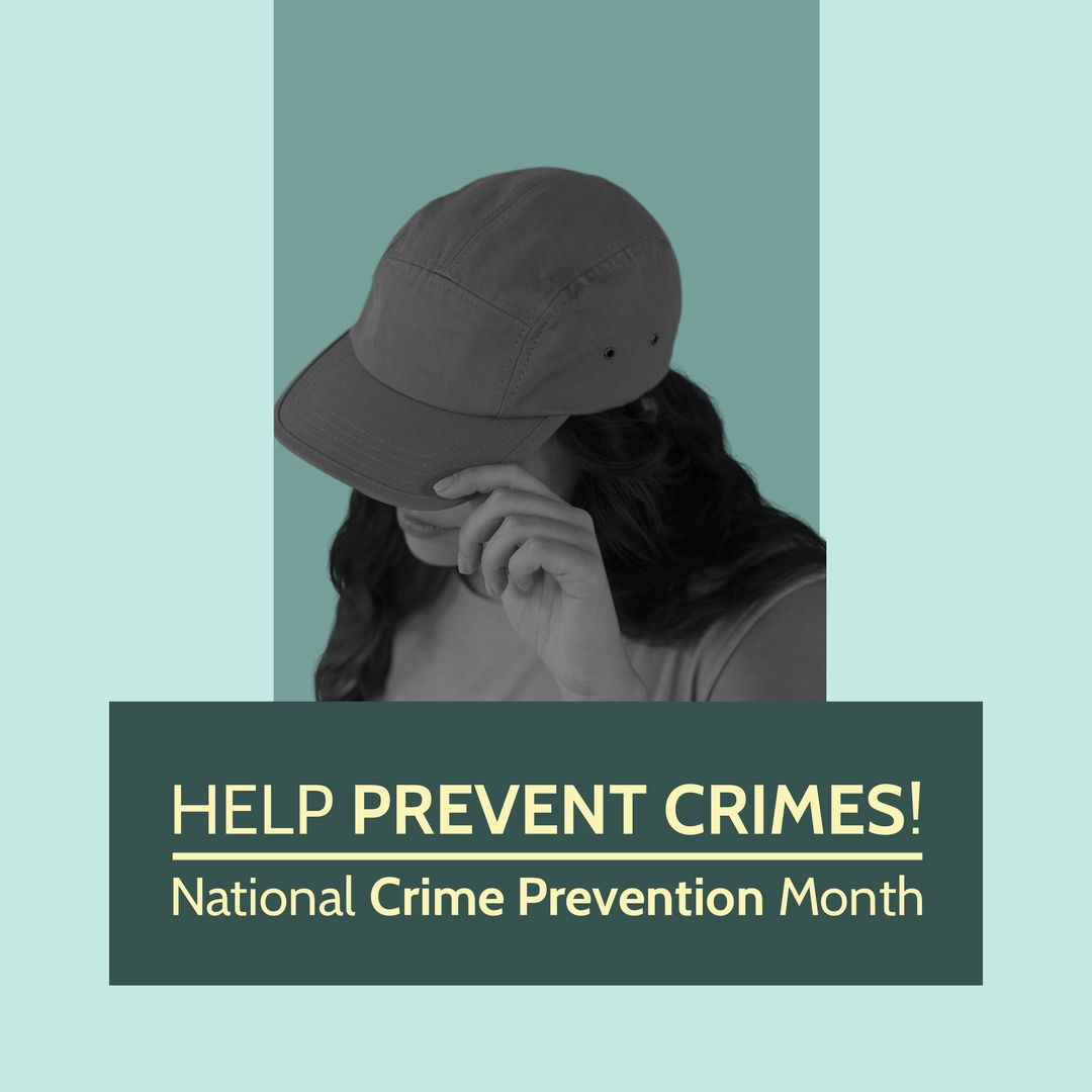 Raising Awareness for Crime Prevention Month Poster Design - Download Free Stock Templates Pikwizard.com