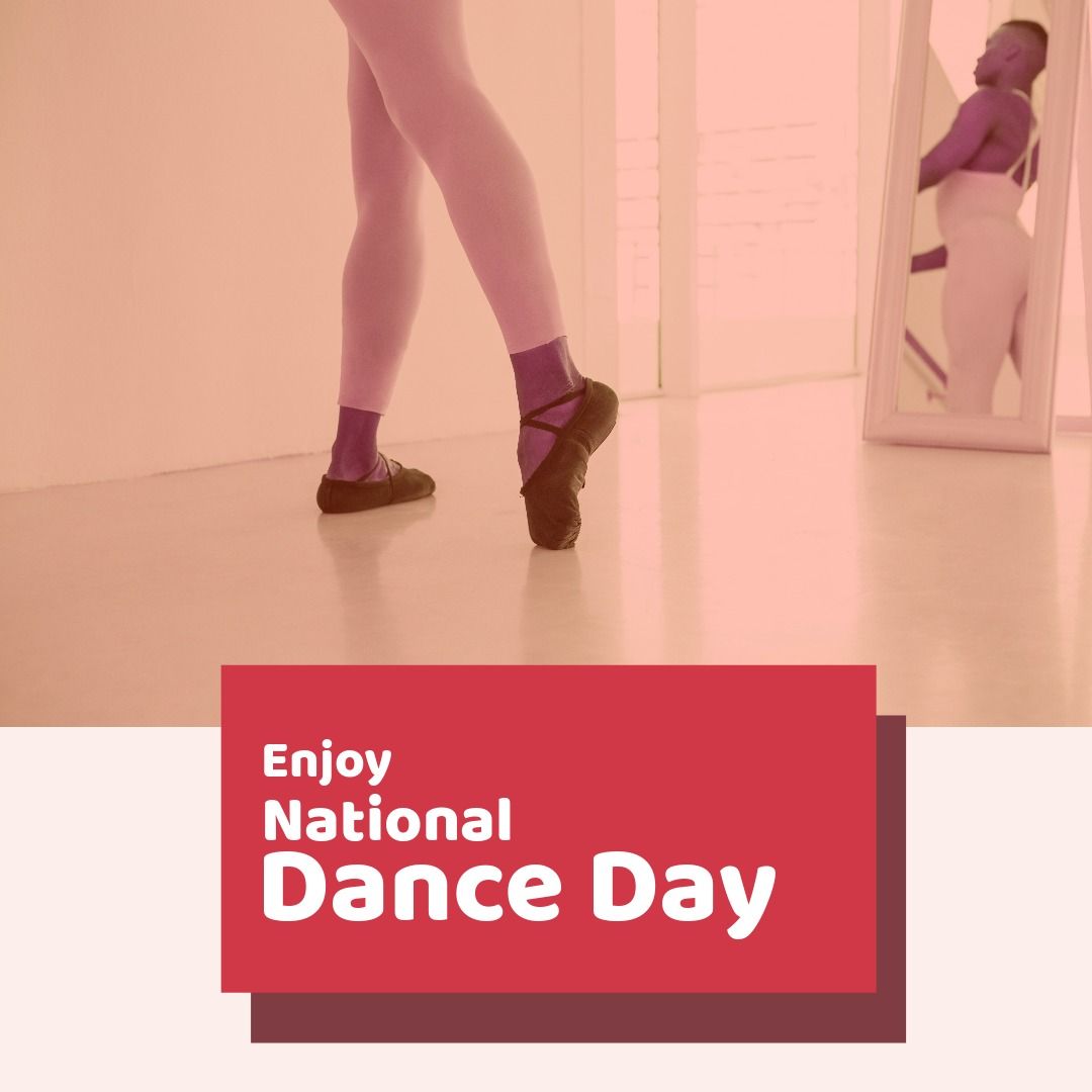 Image of african american male ballet dancer feet in dancing shoes and enjoy national dance day - Download Free Stock Templates Pikwizard.com