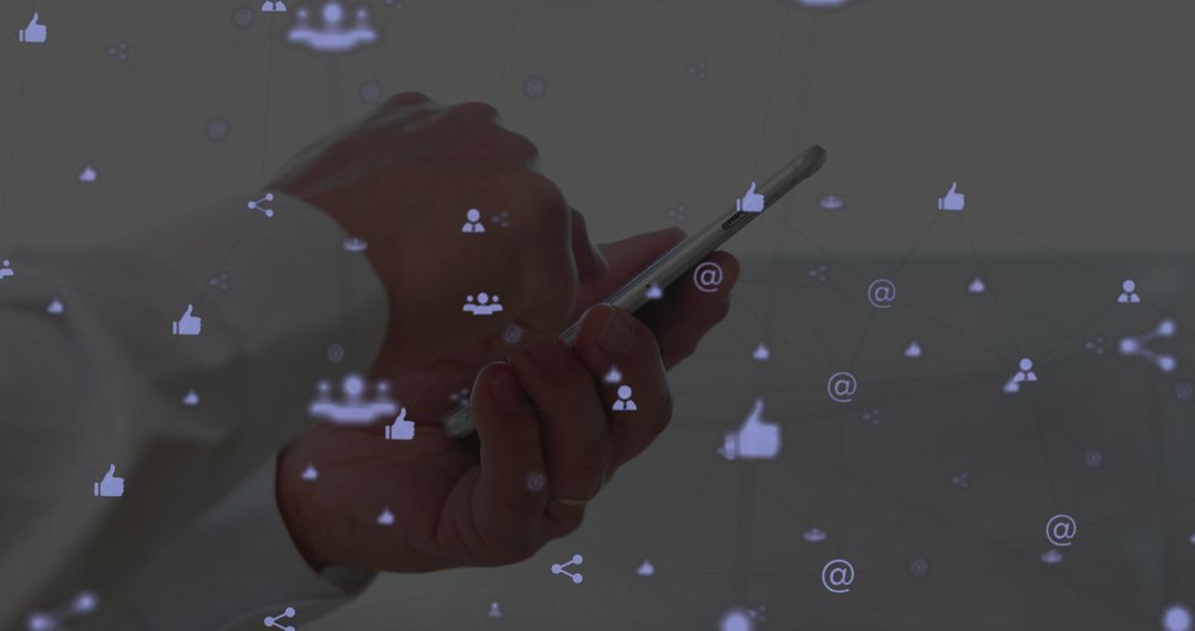 Digital Networking and Global Communication Concept