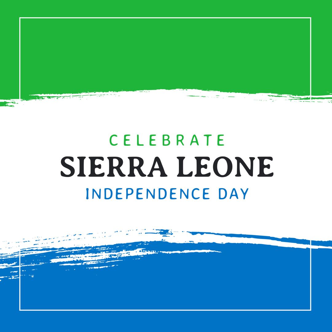 Sierra Leone Independence Day Celebration Poster Design