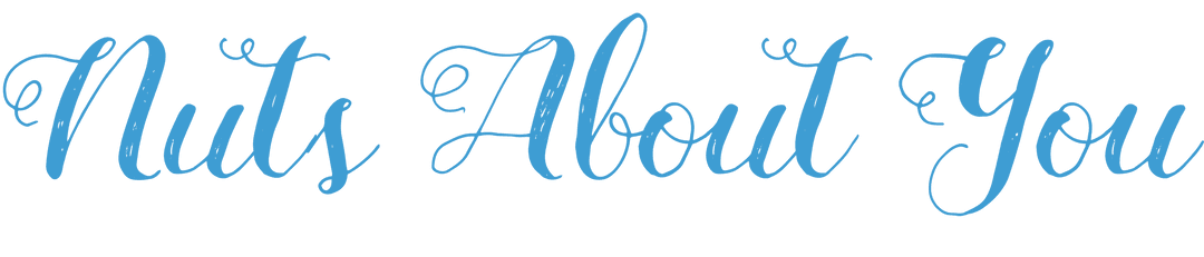 Whimsical 'Nuts About You' Text On Transparent Background