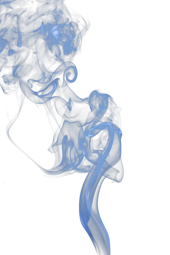 Digital blue smoke trails on transparent background for smoking and heating concepts - Download Free Stock Images Pikwizard.com