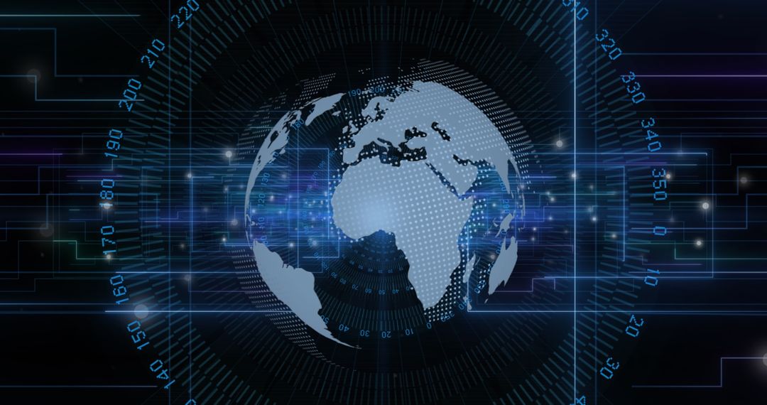 Digital Earth with Global Network Connections