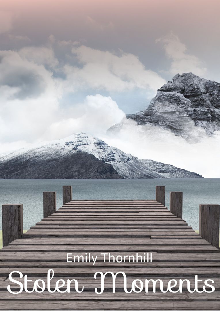 Tranquil Pier Overlooking Calm Lake And Snowy Mountains - Download Free Stock Templates Pikwizard.com