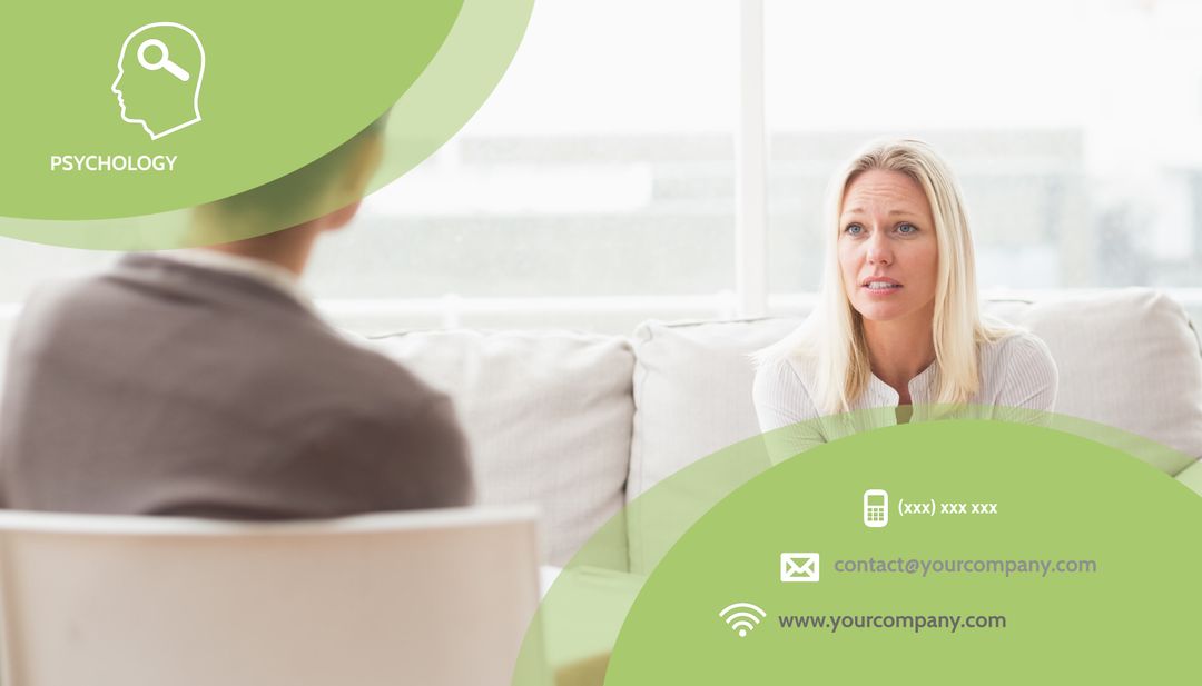 Therapist Communicating Empathetically with Client in Session