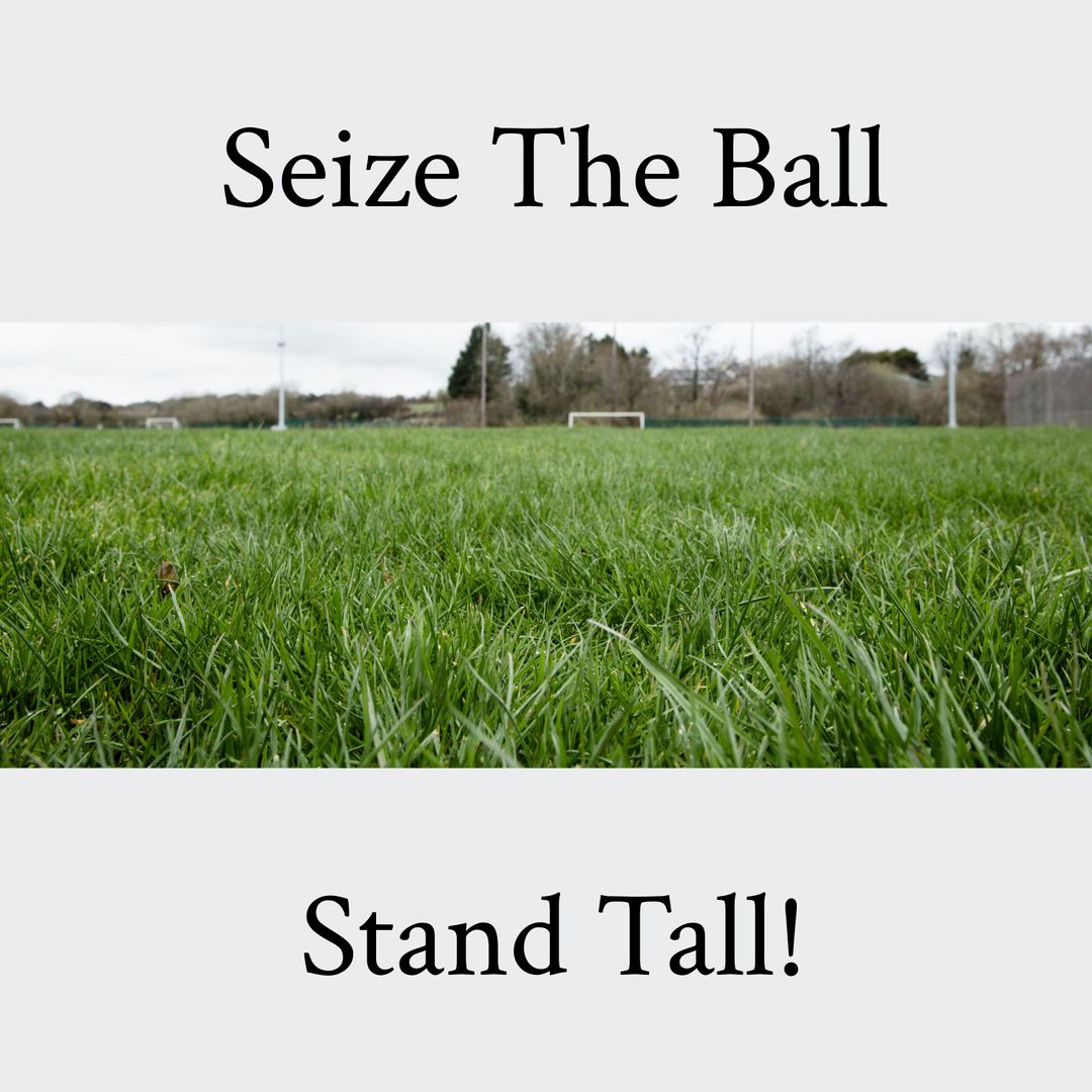 Inspirational Football Field Fresh Green Grass Perspective