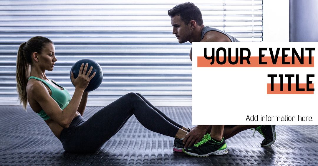 Fitness Enthusiasts Training with Dedication and Teamwork