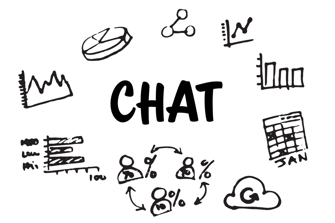 Transparent Business Chart Elements Vector Illustration