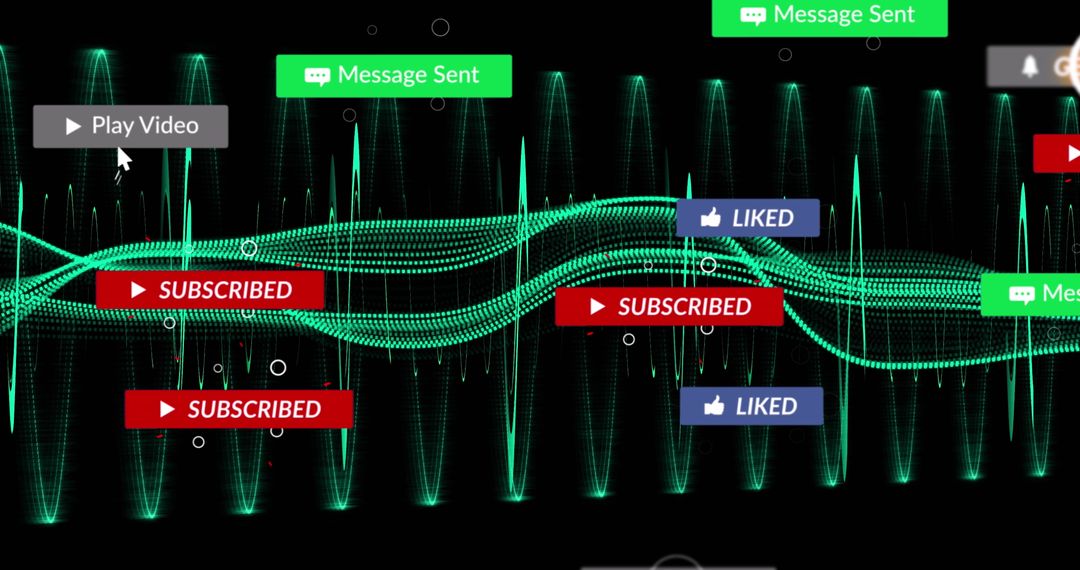 Digital Threads of Social Media Interaction and Connectivity