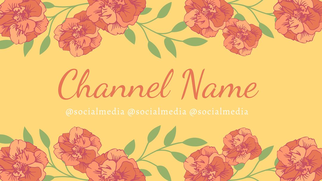 Floral Design for Social Media Branding and Events