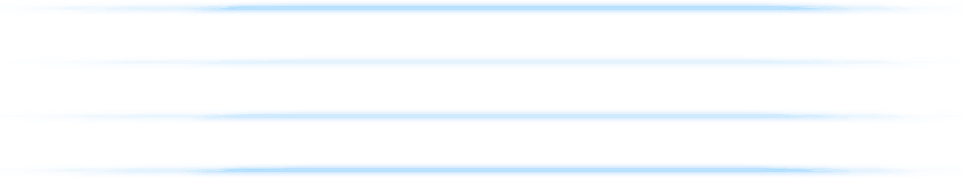 Set of Four Transparent Blue Parallel Lines on a Black Background