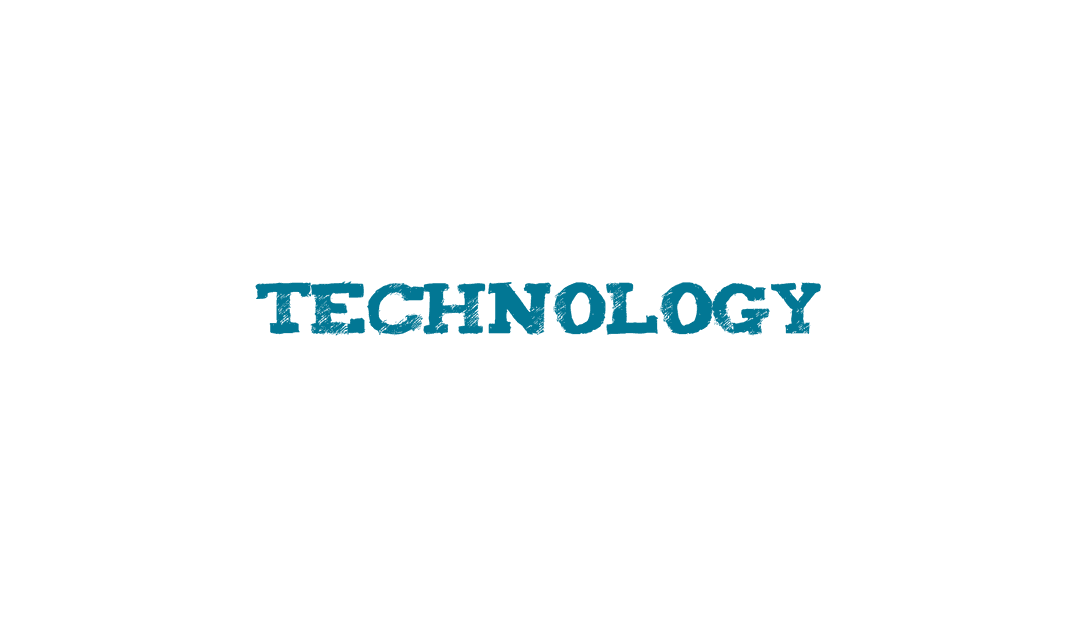 Technology Text Digital Illustration on Transparent Background