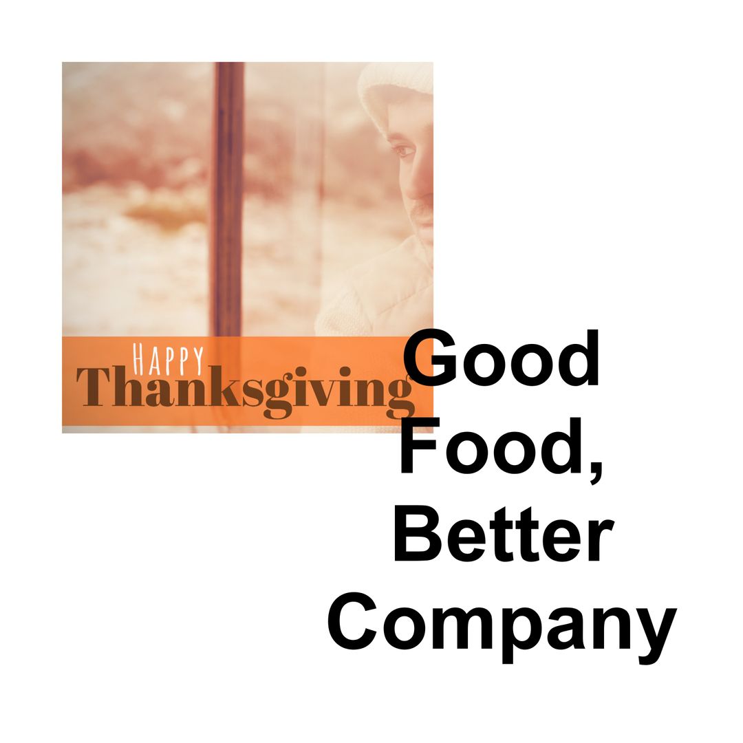 Thanksgiving Message with Reflective Autumn Vibe