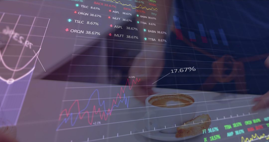 Digital Transactions with Financial Data Overlay