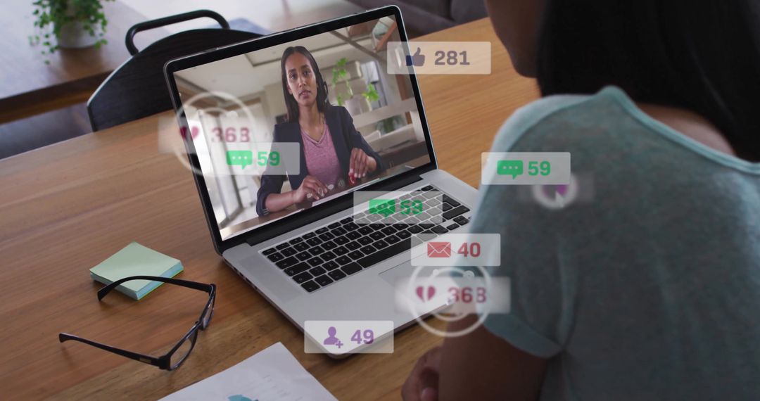 Diverse Business People Network Online in Virtual Meeting