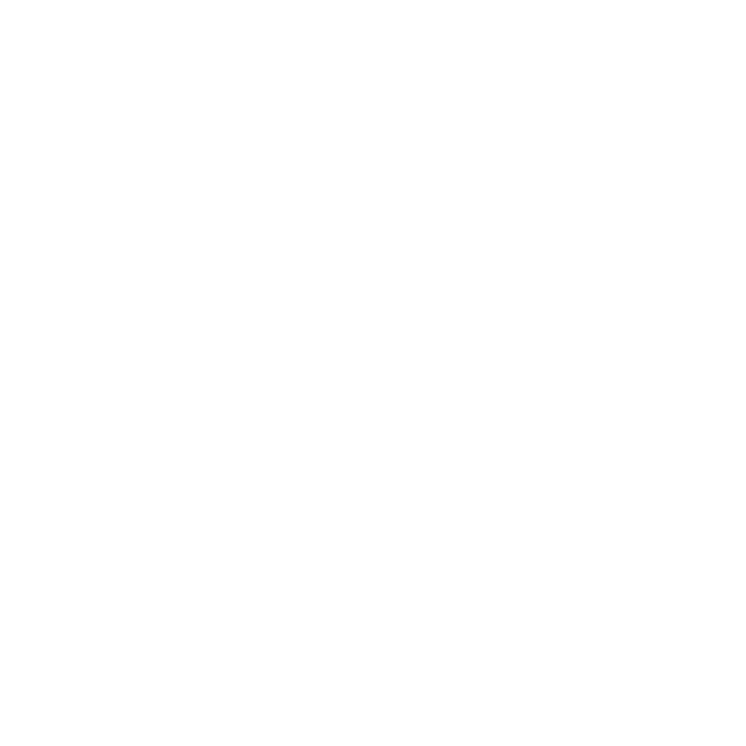 White Smartphone and Earphones Icon on Transparent Background