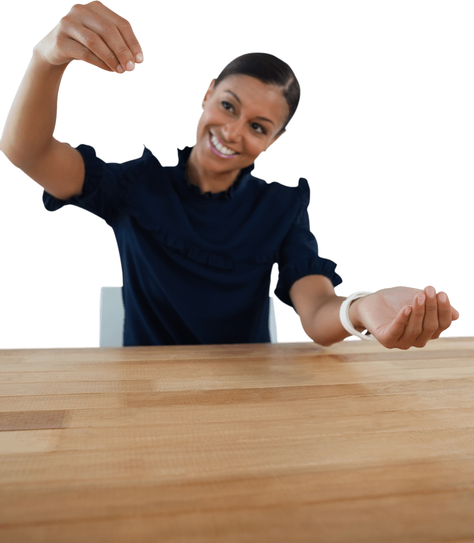 Transparent Creativity: Virtual Object Interaction