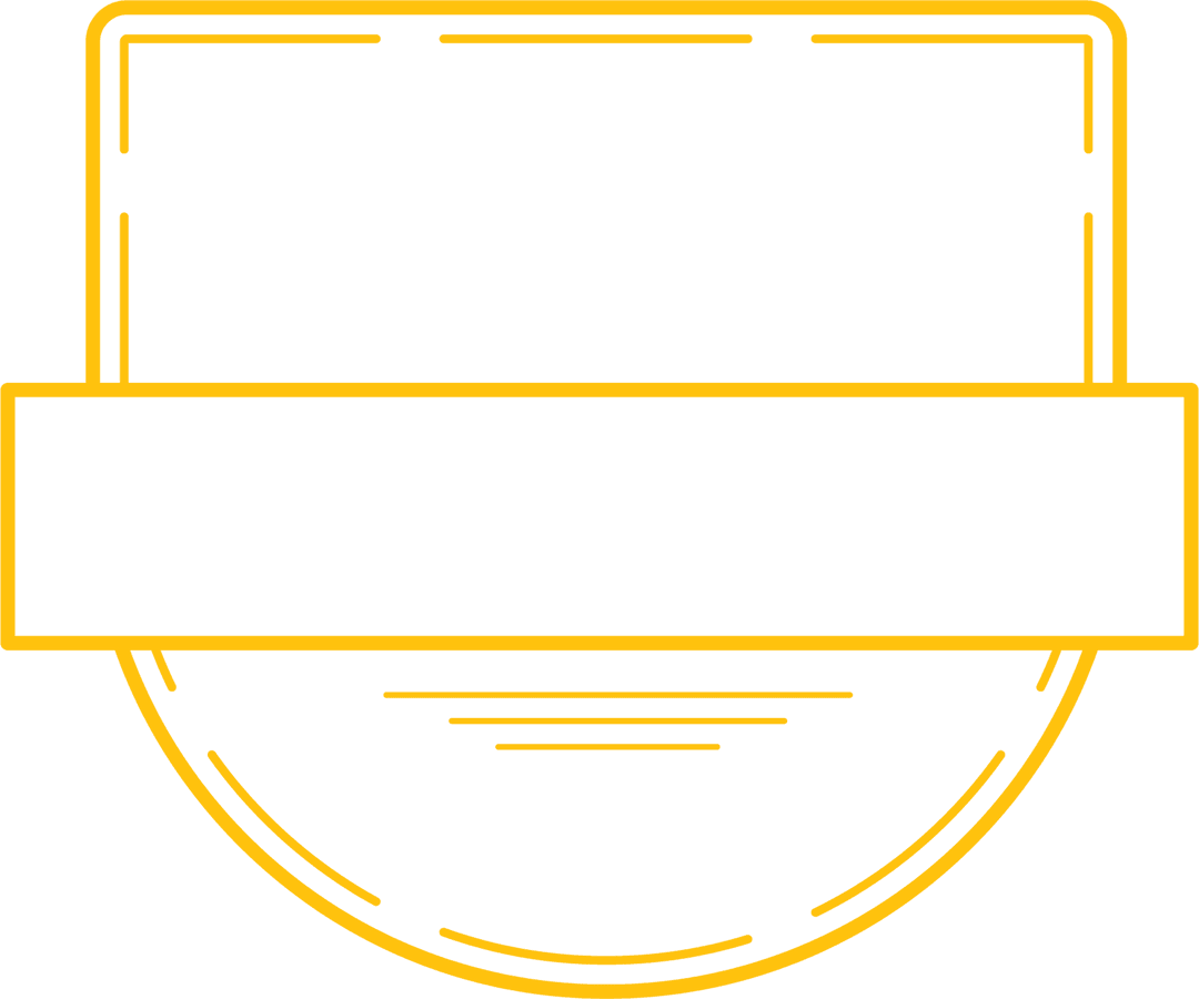 Yellow Label Vector on Transparent Background Illustration