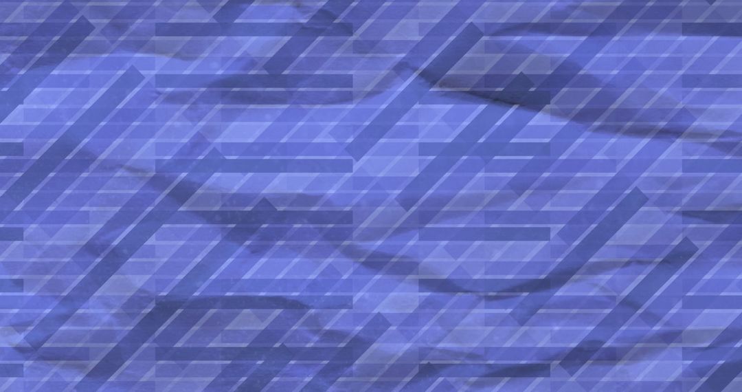 Dynamic Geometric Pattern with Abstract Shapes on Purple Background