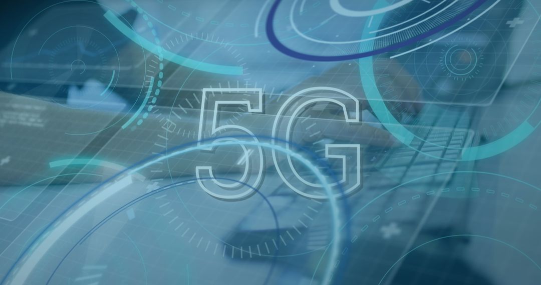 Innovative 5G Technology and Digital Connectivity Concept